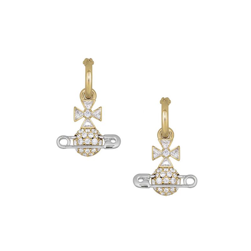 Vivienne Westwood Hectorina Hoop Earrings image number 1